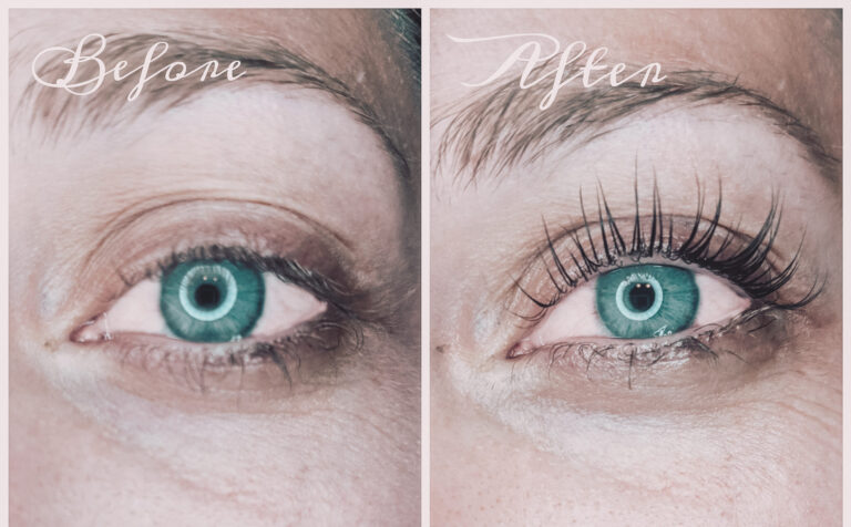 lash lift and tint at Bewitched Esthetics