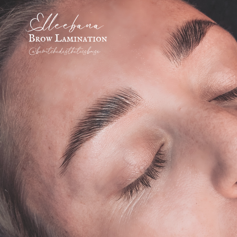 Brow Lamination - Bewitched Esthetics